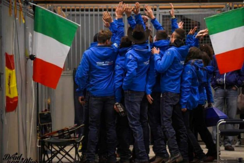 Team Italy Junior Reining