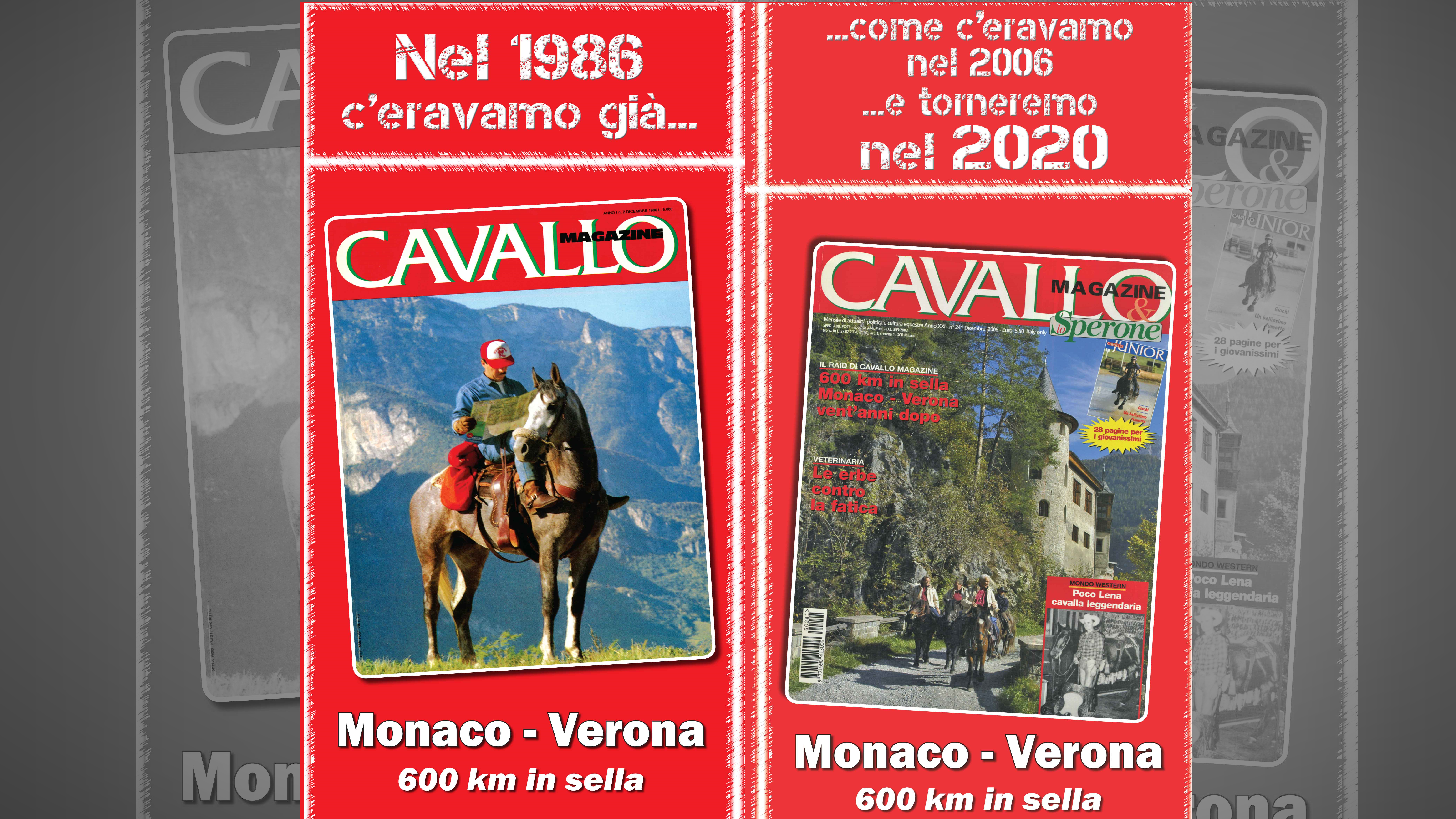 Cavallo Magazine in Fieracavalli: tornerà nel 2020 il raid equestre Monaco/Verona