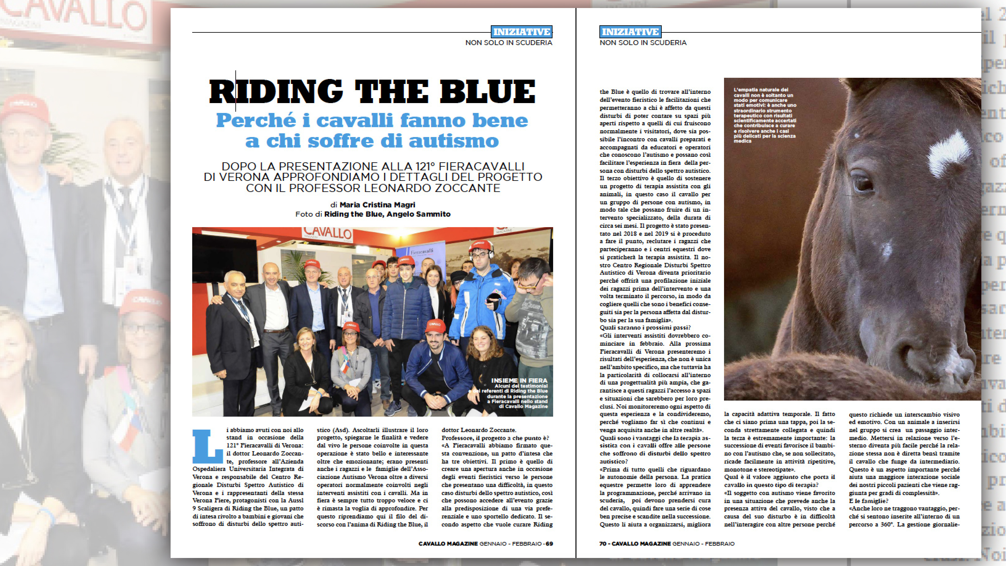 Cavallo Magazine 396: Riding in Blue