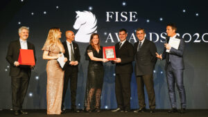 Emanuele Gaudiano di aggiudica il Premio Cavallo Magazine - Fise Awards 2020 ©Fise
