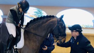 Erica Barozzi, Federico Lunghi e il cavallo Zizifo del Team WorldSoul di Gea Einaudi©WorldSoul
