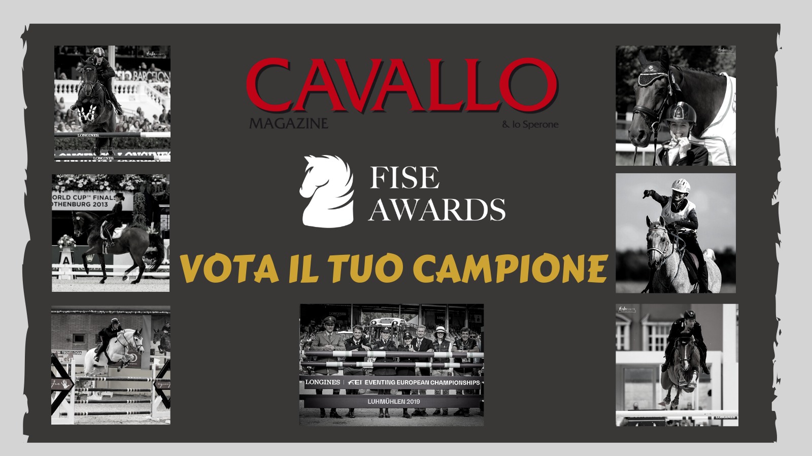 Vota il tuo campione: qui il sondaggio per decidere chi vincerà il riconoscimento speciale “L’Italia nel mondo” ai Fise Awards 2020