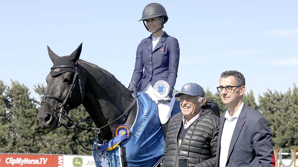 Ellen Whitaker on Entrega ©Oxer Sport