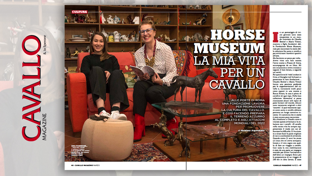 Cavallo Magazine di Marzo 2020: Horse Museum, la mia vita per un cavallo