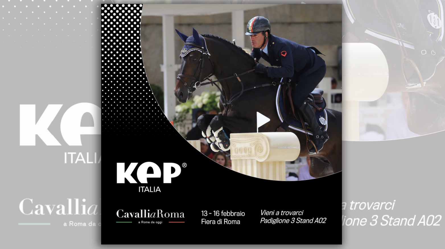 KEP Italia partner ufficiale di Cavalli a Roma per la prima edizione firmata Fieracavalli