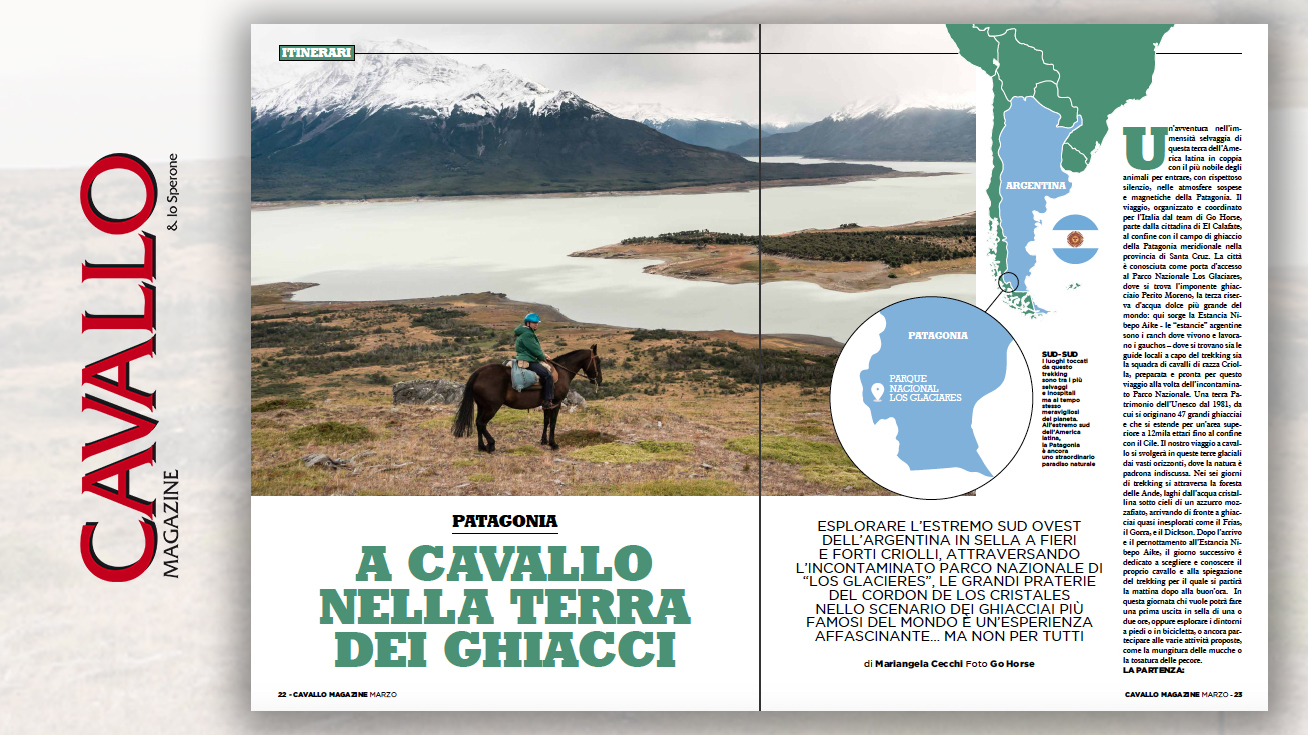 A cavallo nella terra dei ghiacci