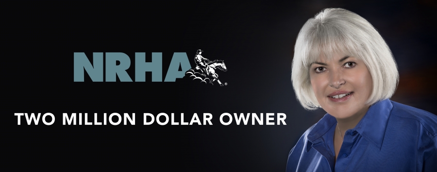 Rosanne Sternberg has recently become the second-ever NRHA Two Million Dollar Owner