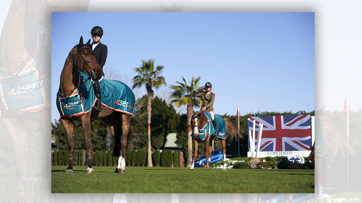 Holly Smith holds on to her top spot with another win in the CSI3* Caser Seguros Grand Prix © Manuel Queimadelos / Oxer Sport)