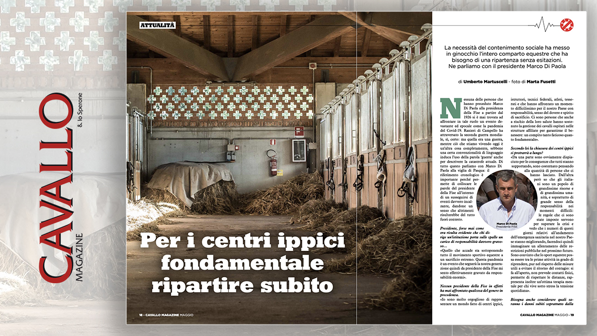 Per i centri ippici fondamentale ripartire subito