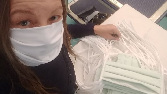 Emergenza Coronavirus: Katya Mulazzani, e la Sarm Hippique che adesso sforna mascherine