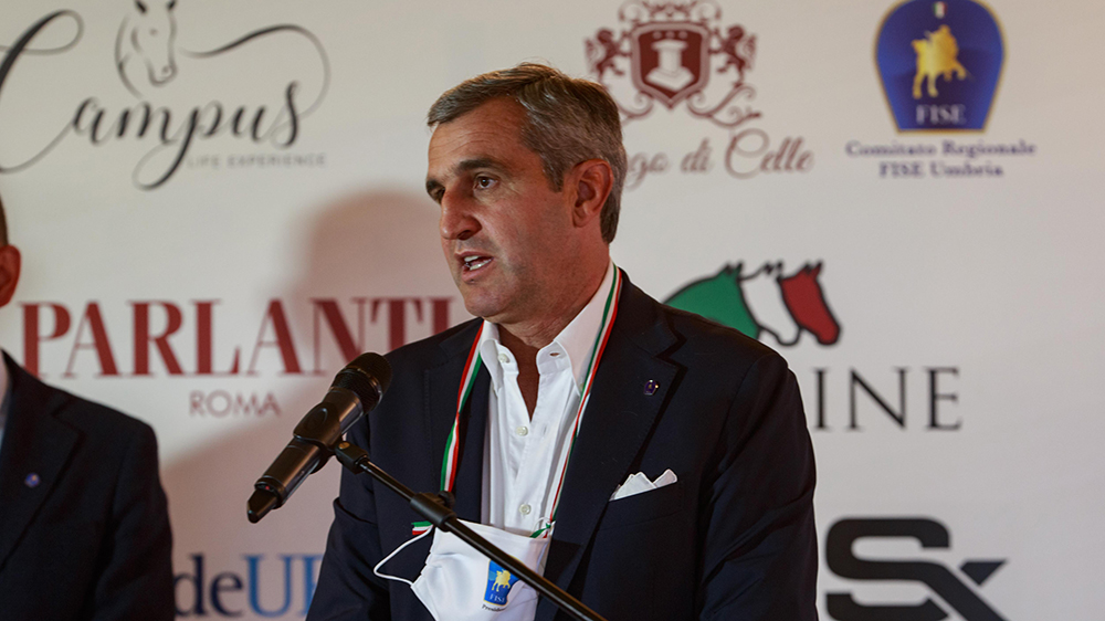 Marco di Paola Presidente della Federazione Italiana Sport Equestri ©Campus-SSecchi