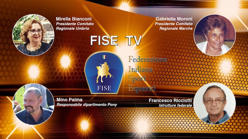 Pony protagonisti oggi a Fise TV