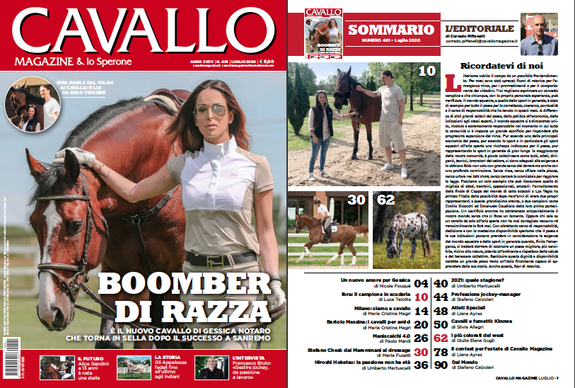 Cavallo Magazine di luglio