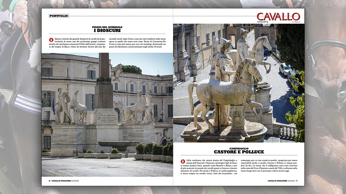 Cavallo Magazine 400: "Bello come una statua"reportage di Massimo Argenziano e Maria Cristina Magri