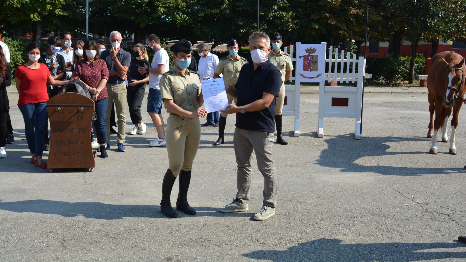 All’Accademia Militare di Modena: corso IAA, buona la prima!