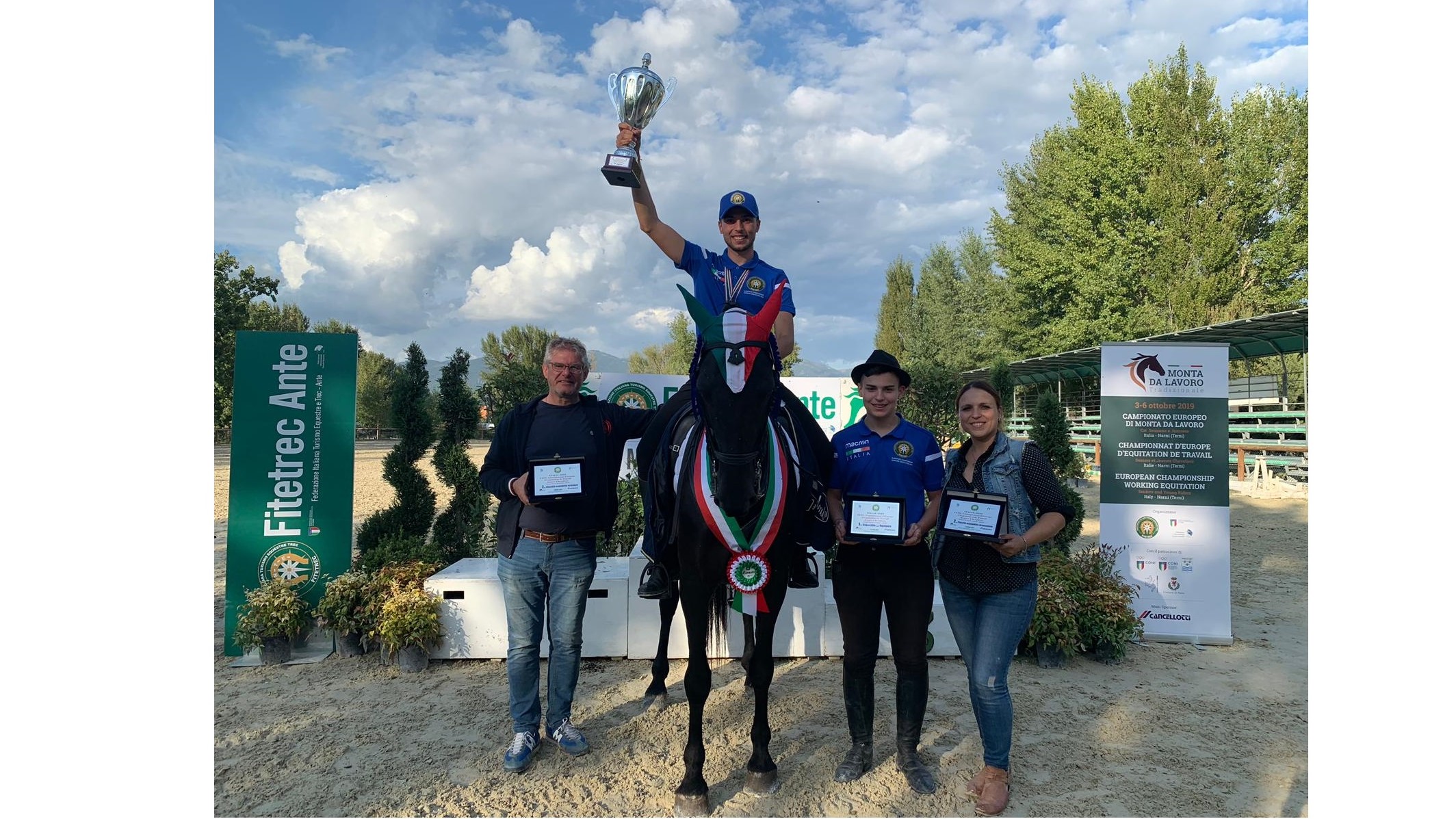 Laika, la  Tolfetana dei campionati italiani di Arezzo 2020