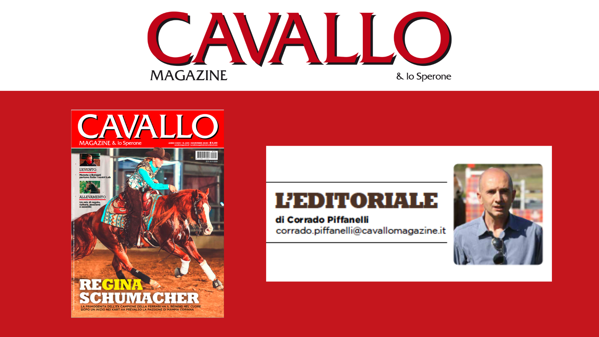 Cavallo Magazine di Novembre l’editoriale di Corrado Piffanelli: “Fieracavalli, orgoglio e resa”