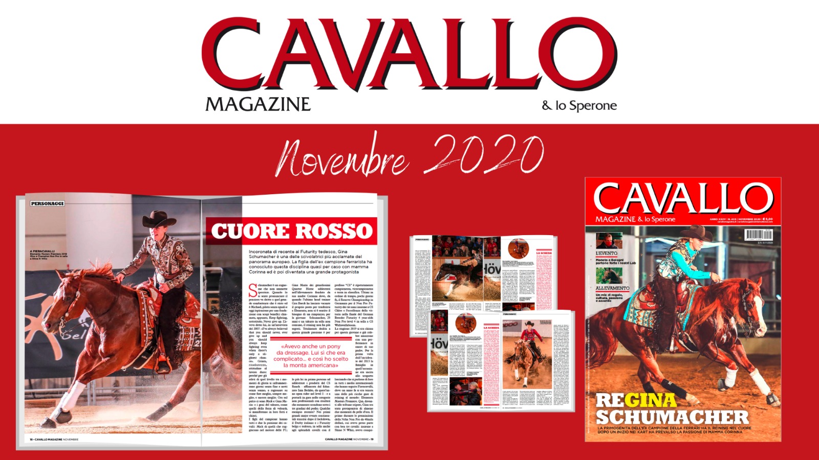ReGina Schumacher: cuore rosso