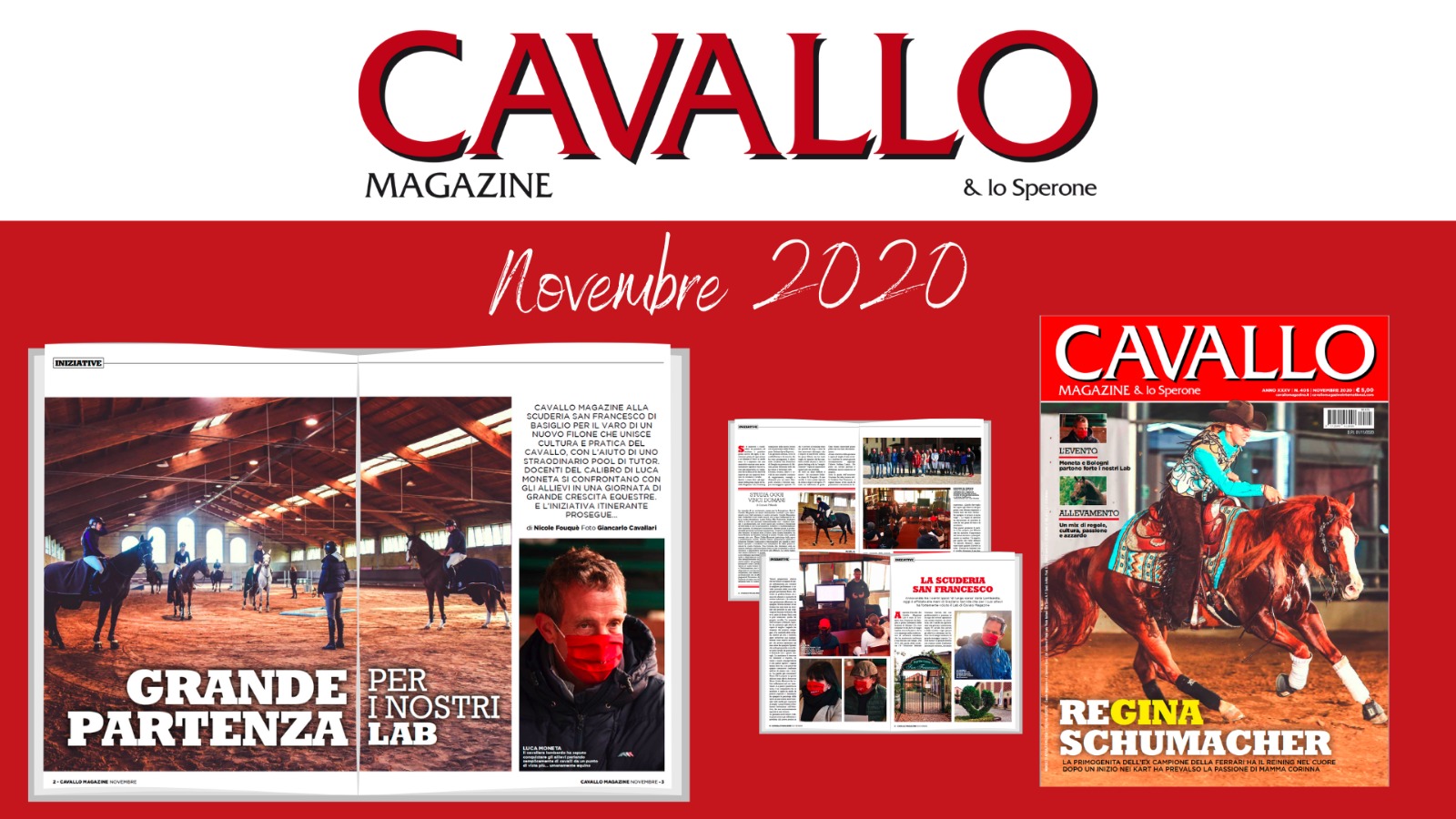 Cavallo Magazine Lab: una grande partenza