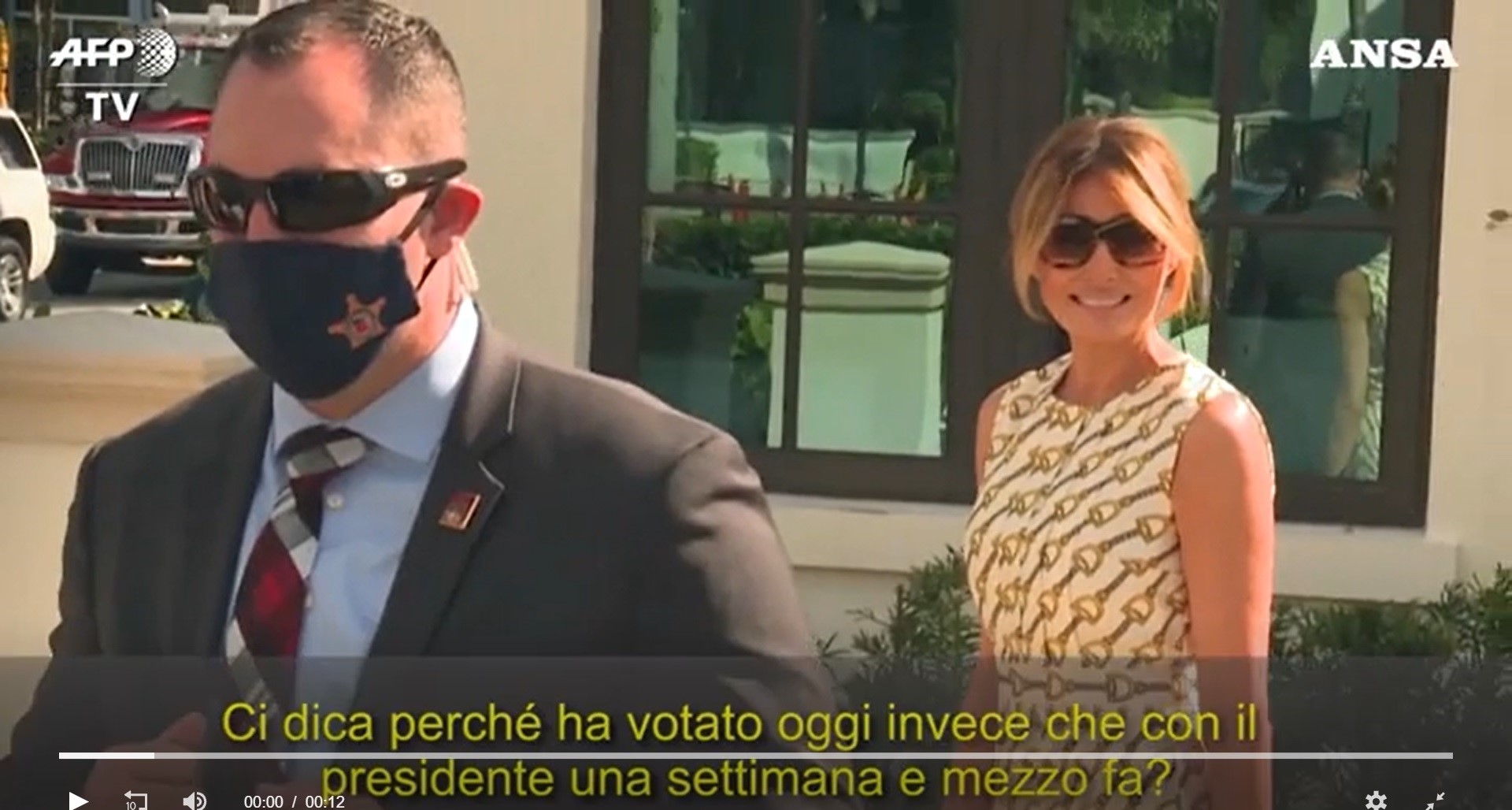 Melania Trump, il voto  e il linguaggio della moda