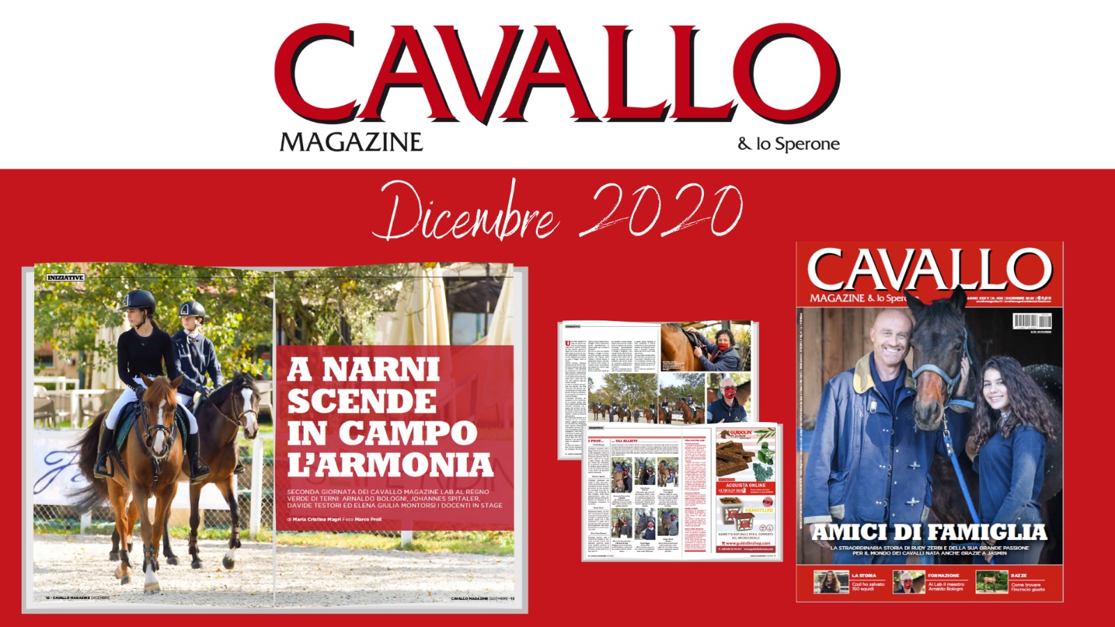 Cavallo Magazine Lab: a Narni è scesa in campo l’armonia