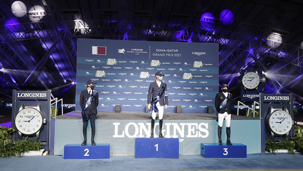 Niels Bruynseels topped the podium in the first 2021 LGCT Grand Prix