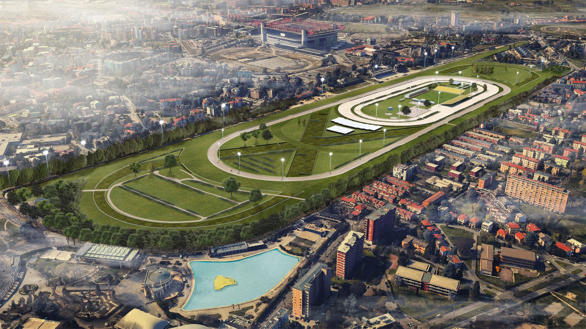 Milano: uno stadio per gli sport equestri