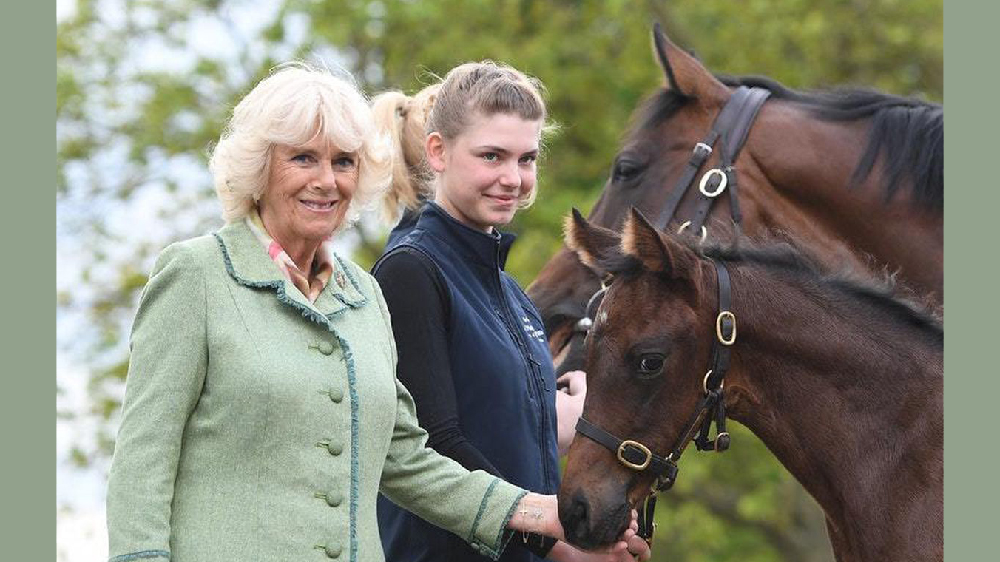 Camilla loves horses