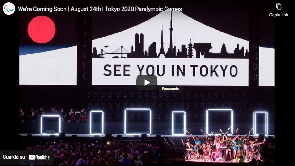 Tokyo 2020 Paralympic Games: 24 agosto – 5 settembre