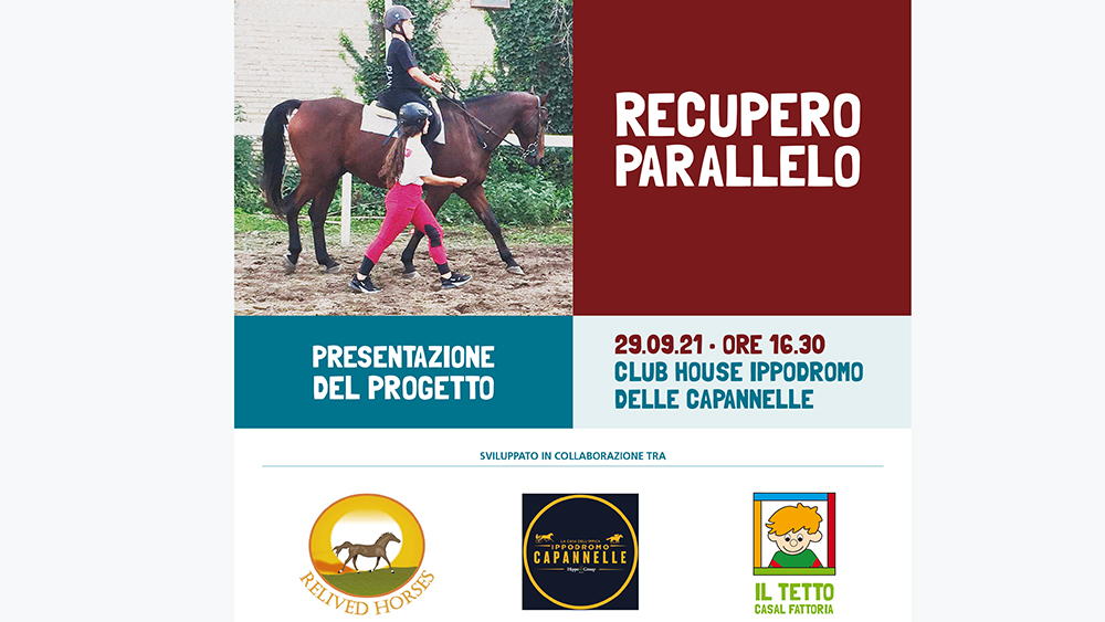 Il Recupero Parallelo parte in ippodromo