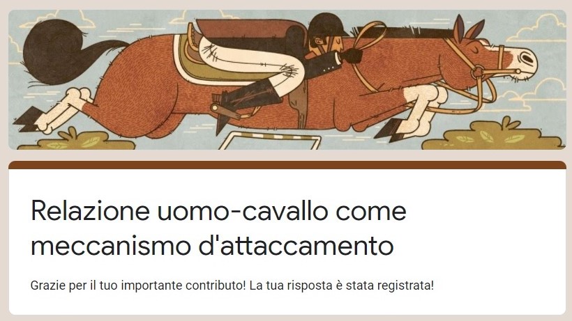 Rapporto uomo/cavallo: questionario sull’attaccamento