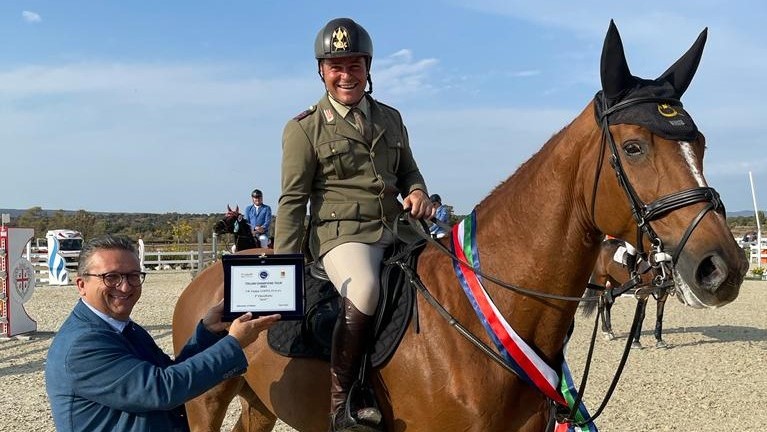 Italian Champions Tour: en plein Cavalleria Toscana a Tanca Regia