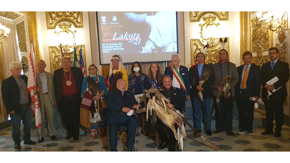 I nativi americani amici di Firenze
