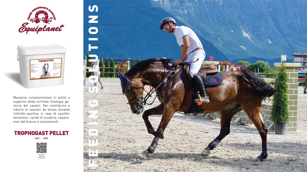 Da Equiplanet: contrastare le reazioni da stress con Trophogast Pellet