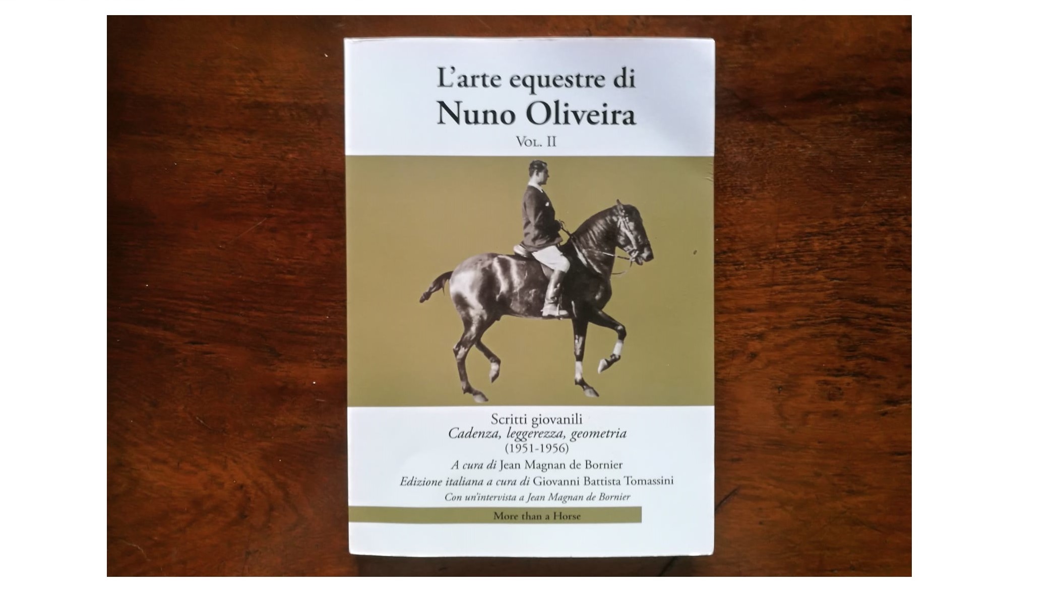 Gli scritti giovanili di Nuno Oliveira premiati dal Cadre Noir