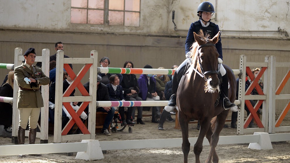 Accademia Militare: sono tornati gli atleti del Paradressage