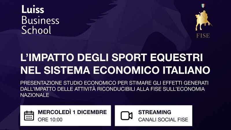 L’impatto degli Sport Equestri nel sistema economico italiano