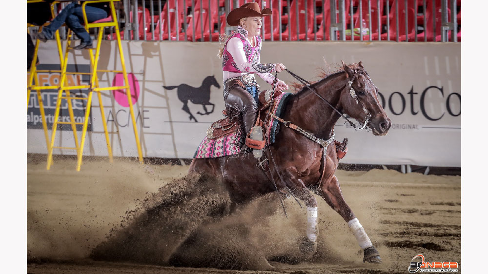 Titoli a pioggia sui Non Pro del reining a Cremona