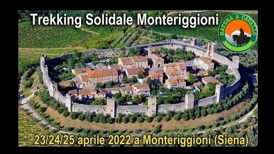 Con Natura a Cavallo il trekking a Monteriggioni è solidale