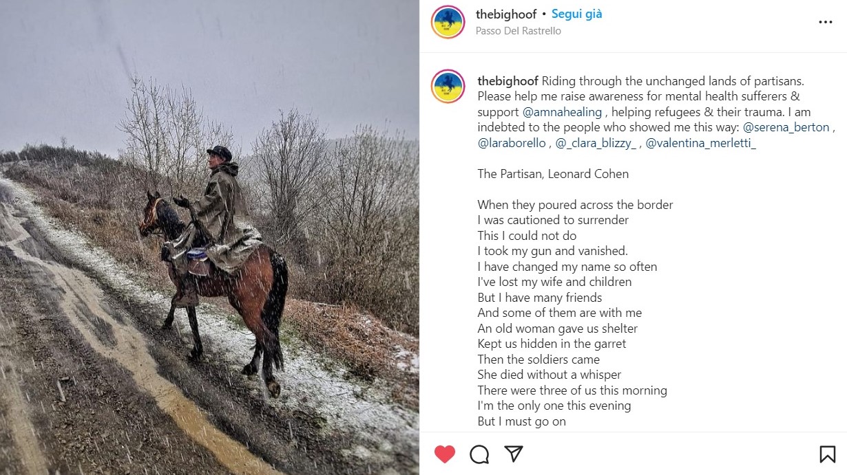 Louis, Sasha e The Big Hoof: in viaggio per far vedere che si può, e molto altro
