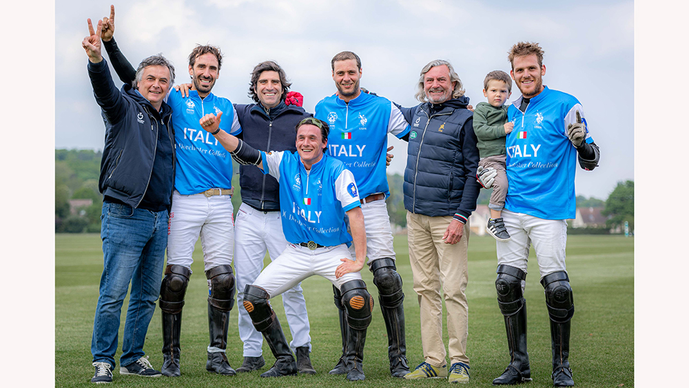 Il polo azzurro pronto per Palm Beach
