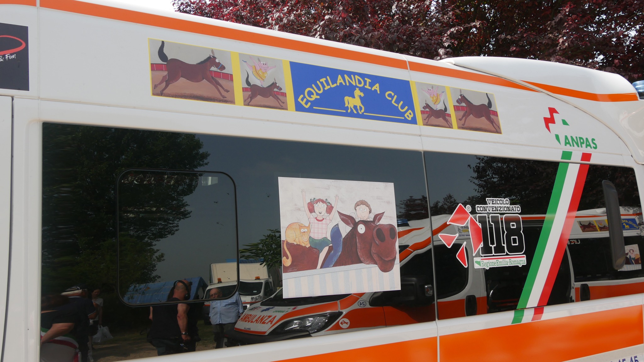 Modena, a Equilandia ‘Siamo tutti speciali’, anche le ambulanze!
