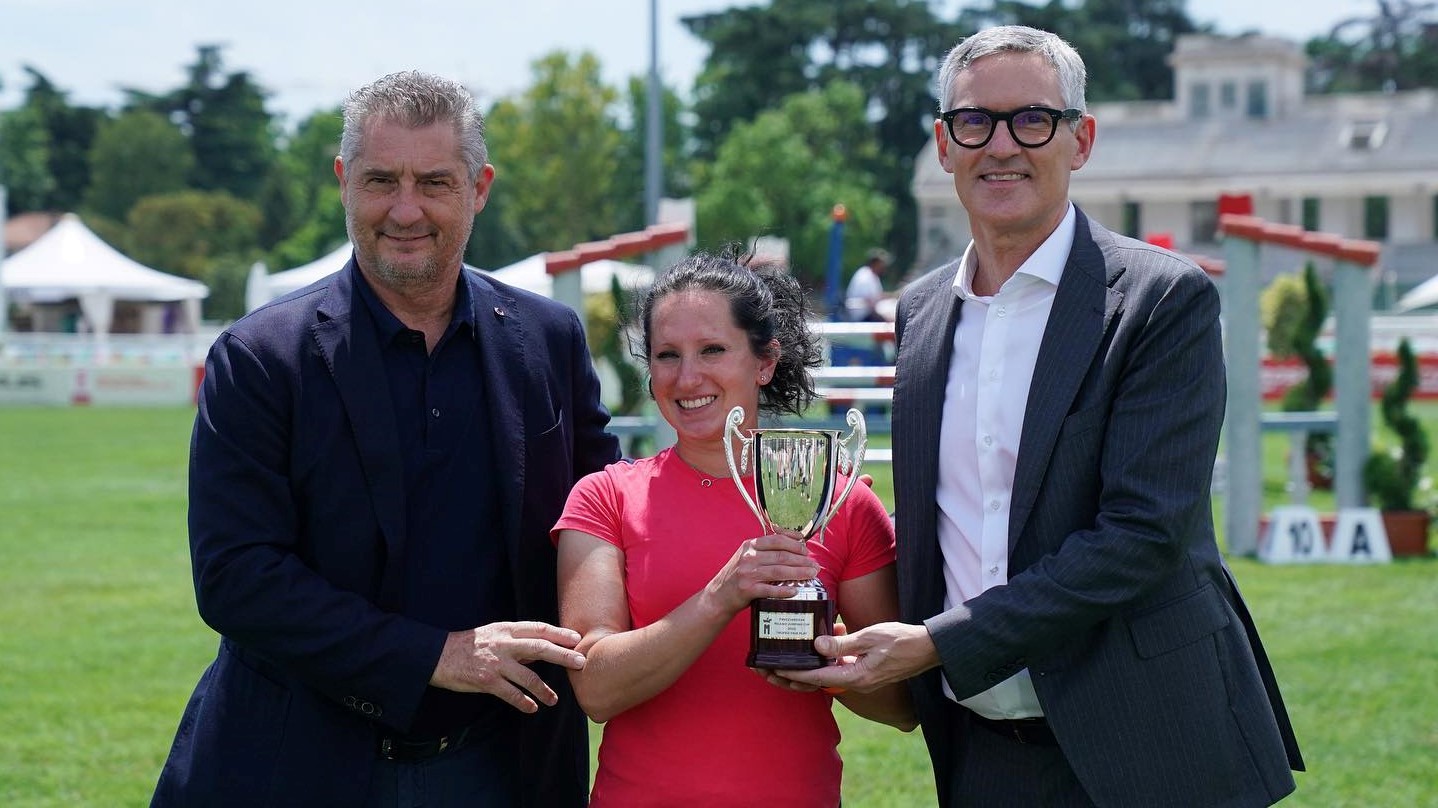 Frecciarossa Milano Jumping Cup: il premio Fair Play è di Martina Del Carro