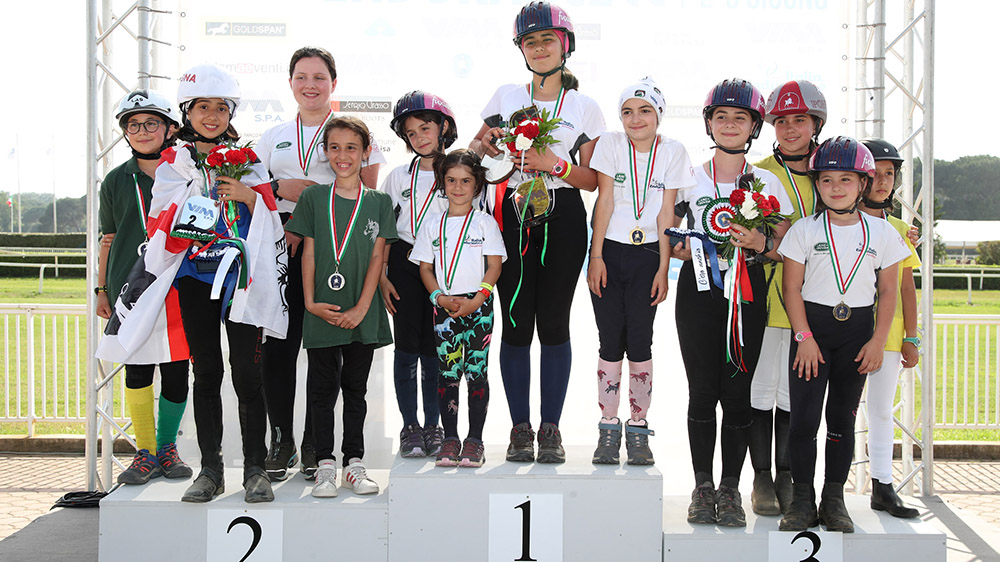 A San Rossore i podi dell’Endurance 2022 Pony