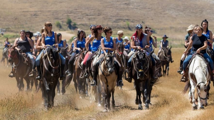 Equiraduno in  Rosa a Ovindoli il 25 settembre 2022