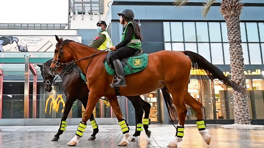 Di pattuglia a Dubai
