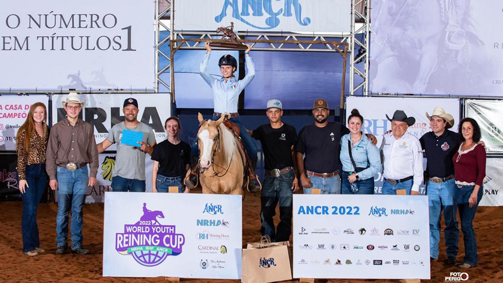 Reining azzurro: podio in Brasile con Rebecca
