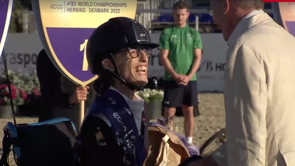 Morganti, argento mondiale nel primo rettangolo di Herning