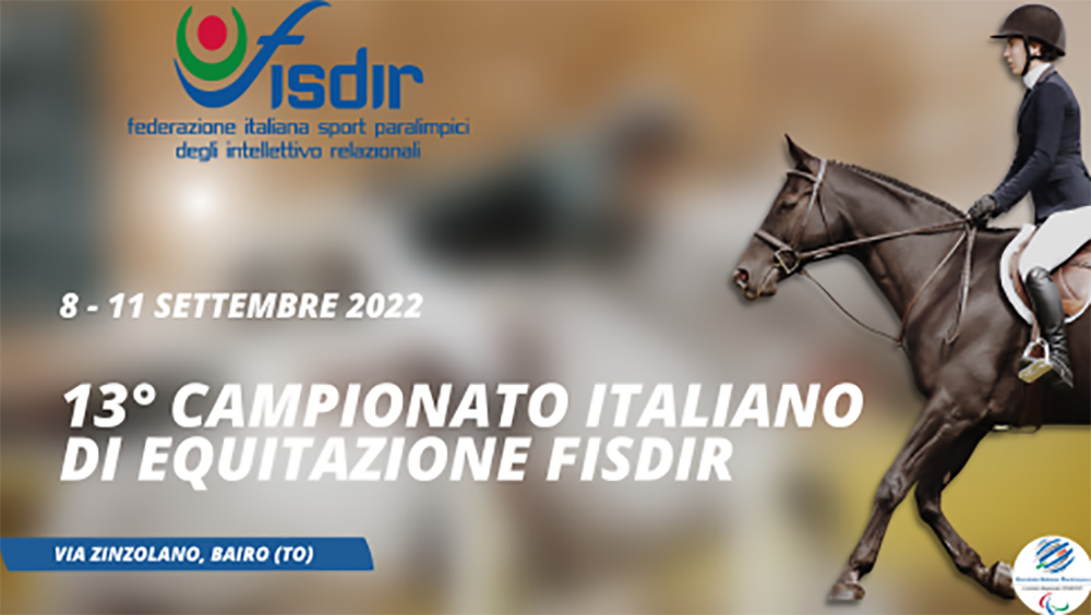 Campionato italiano di equitazione targato FISDIR
