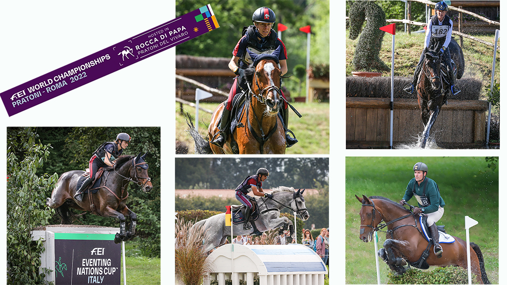 Gli azzurri dell’eventing Mondiale